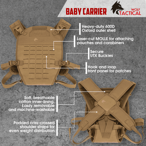 baby carrier tan